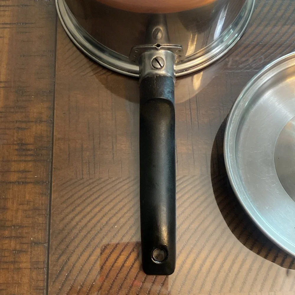 Ekcoware copper bottom Stainless Steel pan with Lid